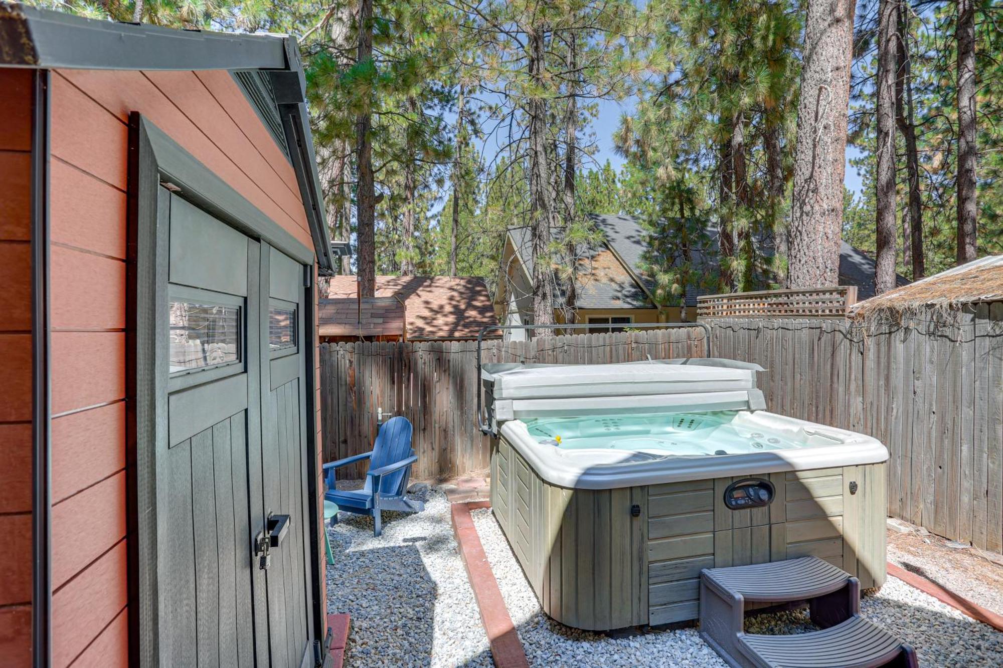 הוילה Big Bear Lake Cabin About 1 Mi To Snow Summitandbig Bear מראה חיצוני תמונה