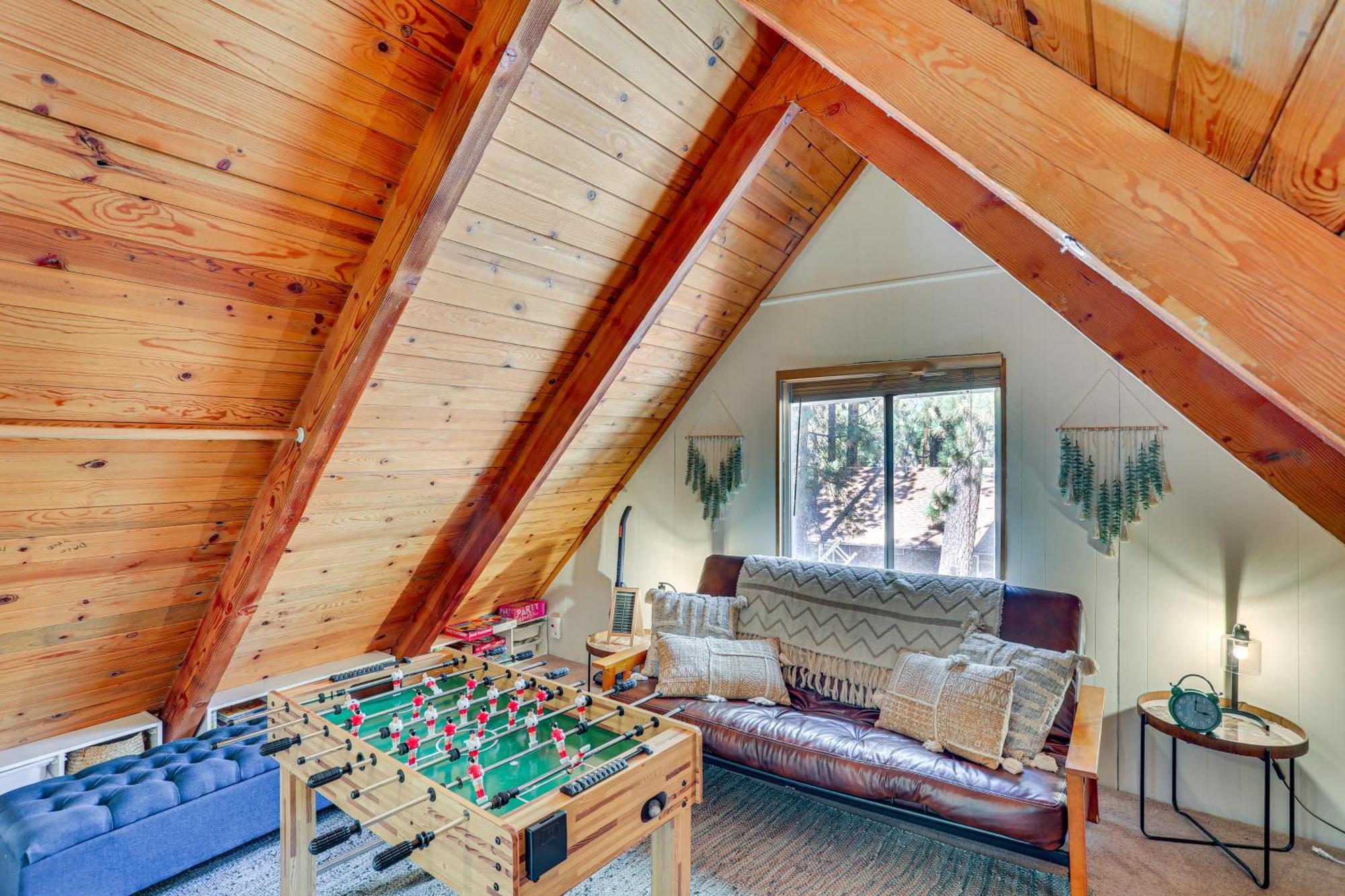 הוילה Big Bear Lake Cabin About 1 Mi To Snow Summitandbig Bear מראה חיצוני תמונה