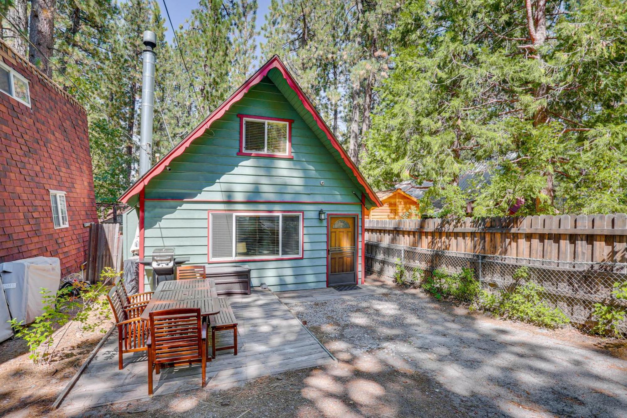 הוילה Big Bear Lake Cabin About 1 Mi To Snow Summitandbig Bear מראה חיצוני תמונה