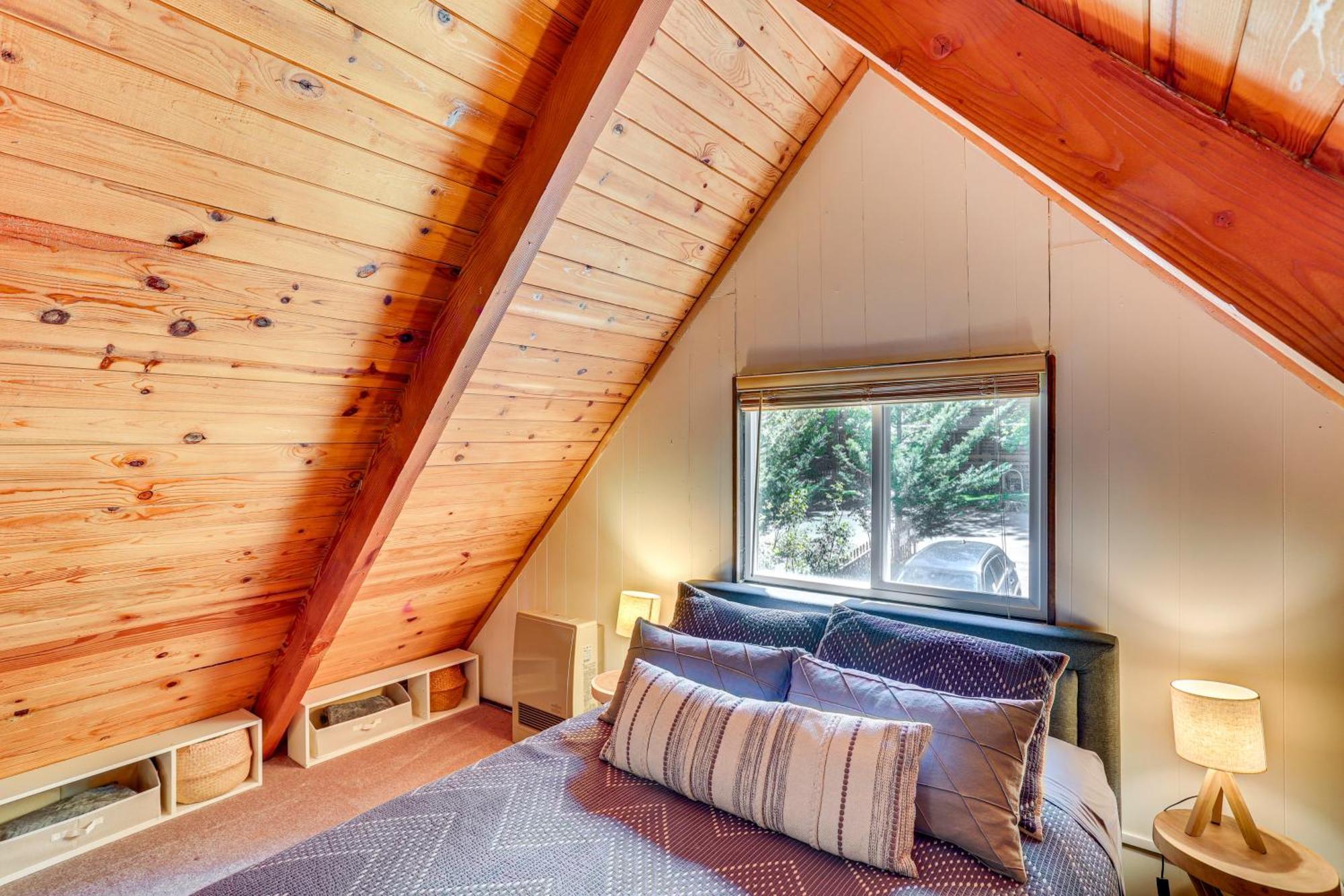 הוילה Big Bear Lake Cabin About 1 Mi To Snow Summitandbig Bear מראה חיצוני תמונה