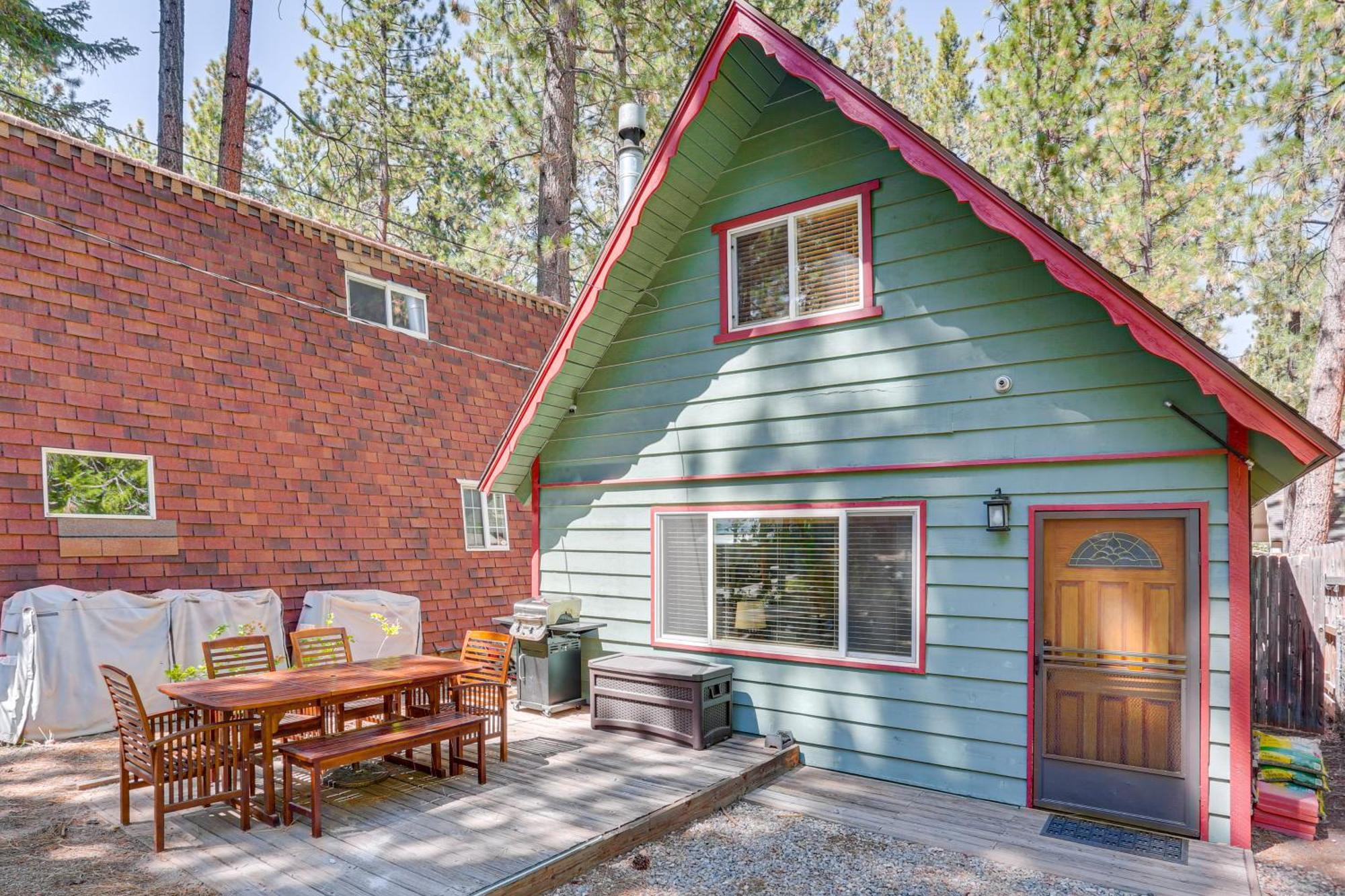 הוילה Big Bear Lake Cabin About 1 Mi To Snow Summitandbig Bear מראה חיצוני תמונה