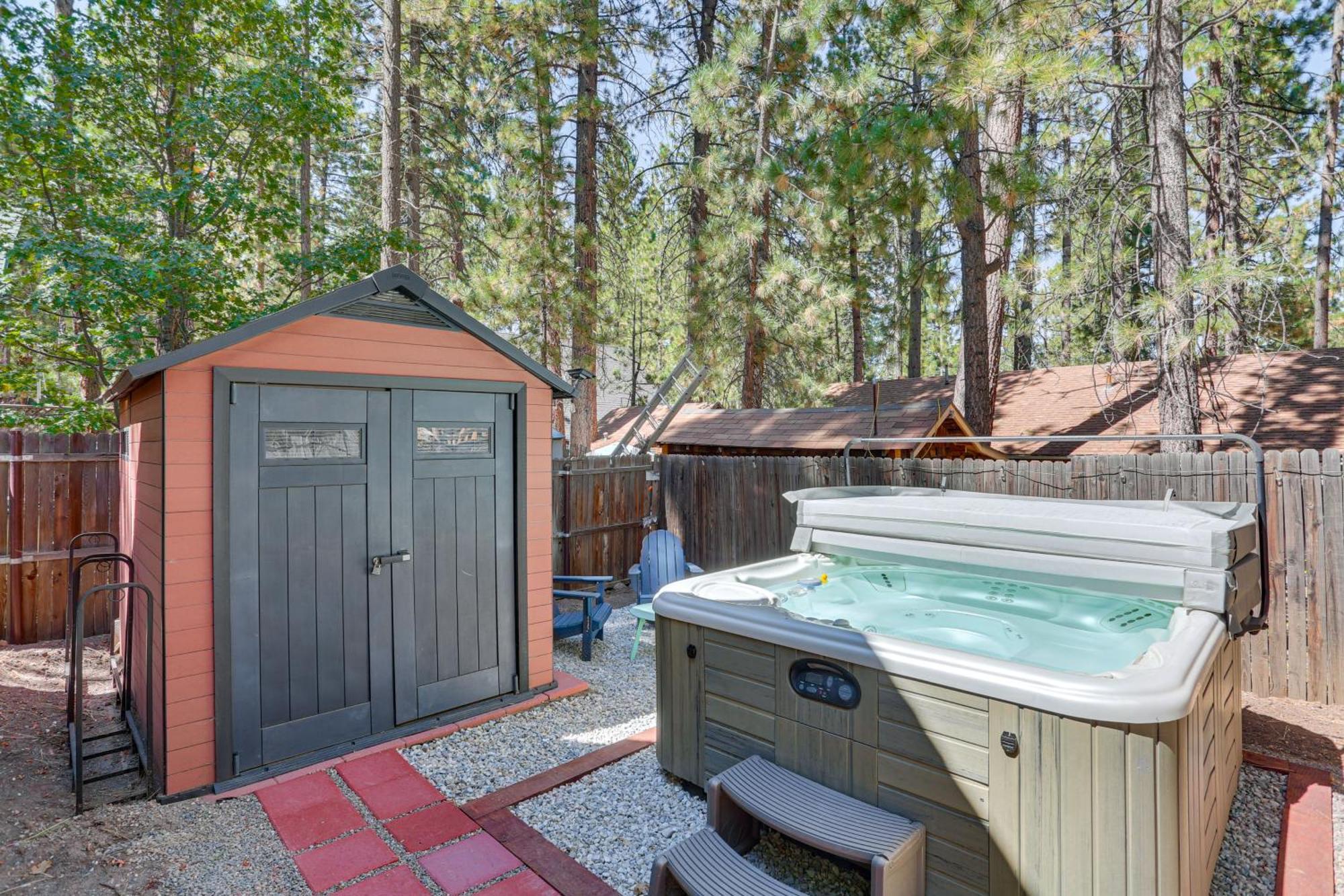 הוילה Big Bear Lake Cabin About 1 Mi To Snow Summitandbig Bear מראה חיצוני תמונה