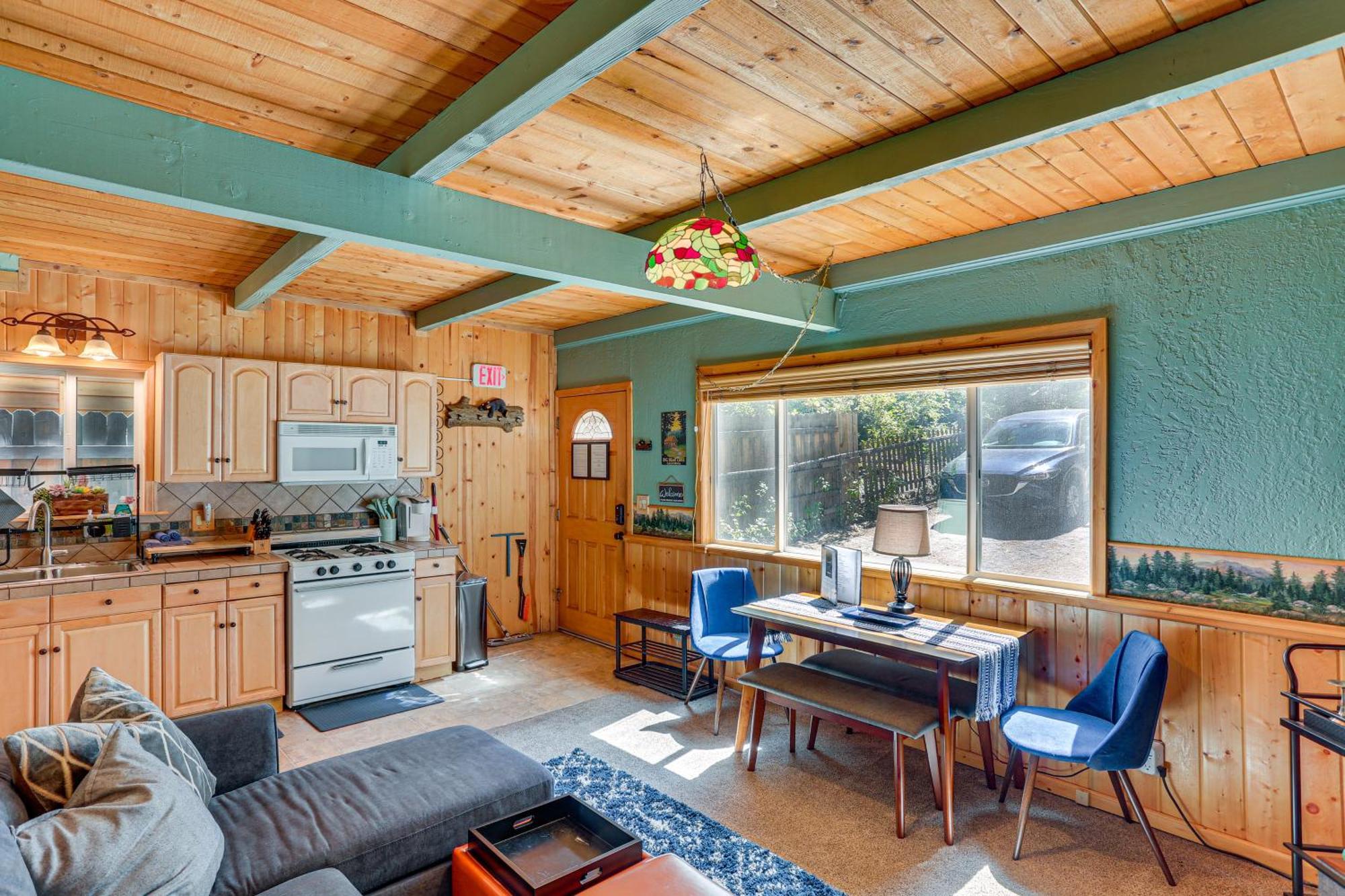 הוילה Big Bear Lake Cabin About 1 Mi To Snow Summitandbig Bear מראה חיצוני תמונה